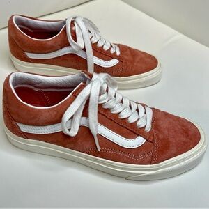 Vans Premium Old Skool Shoe Burnt Brick Men’s 6.5 women’s 8